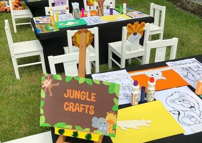 Table and theming and decor for Birthday parties